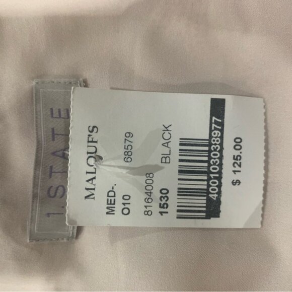 NWT! 1. State “Midnight Soirée” Sequin Strappy Blouse M - Picture 3 of 9